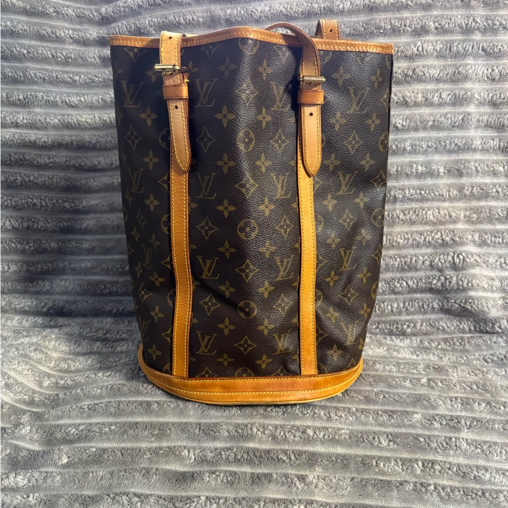 Louis Vuitton Brown Monogram Duffel Bag